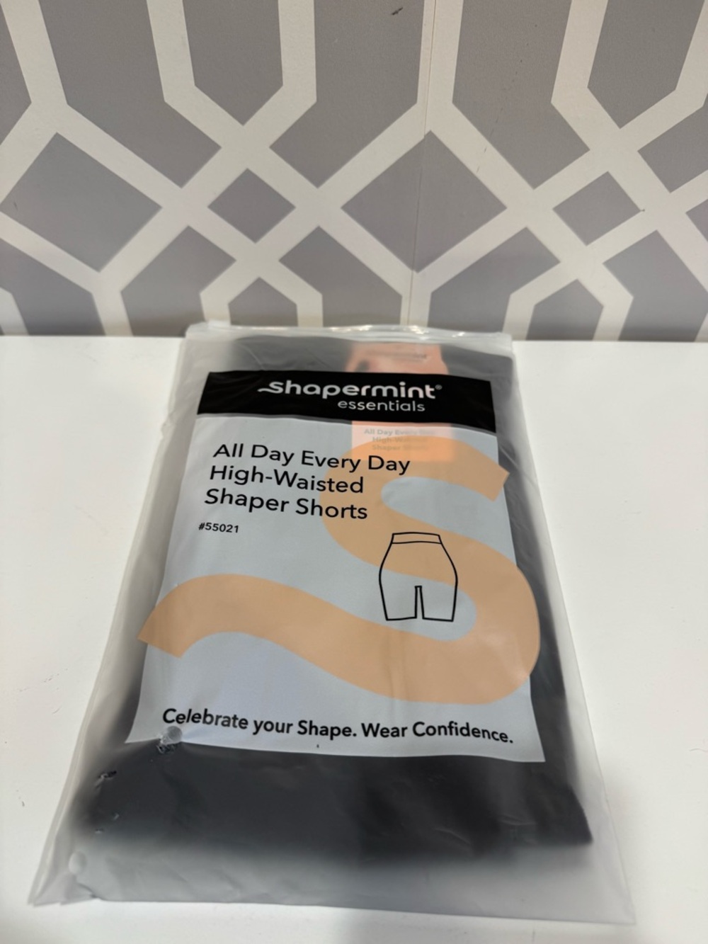 Shapermint Black High-Waisted All-Day Shaper Shorts